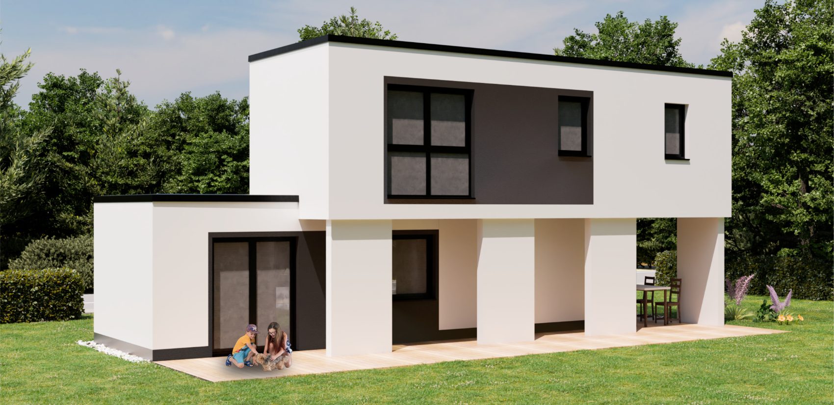 Auf 2 Etagen bietet dieses Tiny House einen ganz besonderen Charme.