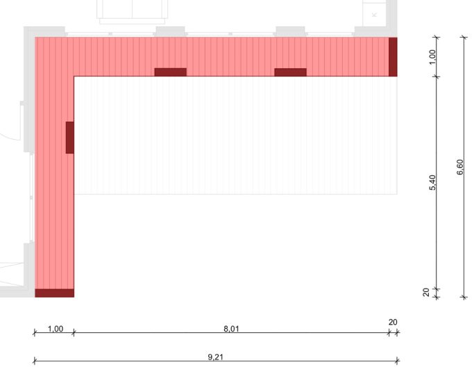 ZUSATZOPTION TERRASSENÜBERDACHUNG